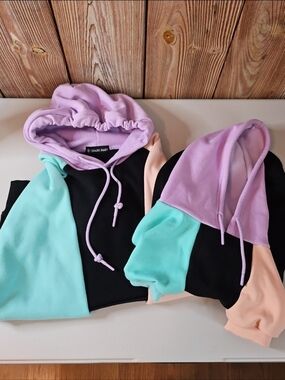 Spark Paws Matching Human Hoodie Sweatshirt and Doggy Sweatshirt Both Size Small